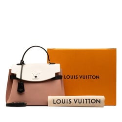 Louis Vuitton Rock Me Ever MM Handbag Shoulder Bag M52787 Rose Valley Bromite Noir Pink Leather Women's LOUIS VUITTON