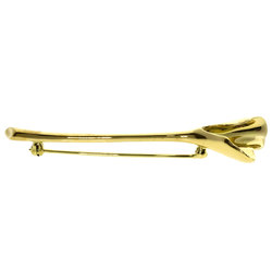 Tiffany Ginkgo Brooch, 18K Yellow Gold, Women's, TIFFANY&Co.