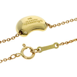 Tiffany Bean Small Necklace K18 Yellow Gold Women's TIFFANY&Co.