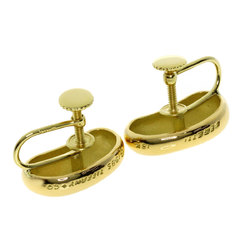 Tiffany Bean Earrings, 18k Yellow Gold, Women's, TIFFANY&Co.