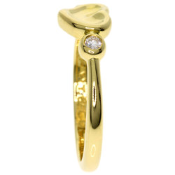 Tiffany Full Heart 2P Diamond Ring, 18K Yellow Gold, Women's, TIFFANY&Co.