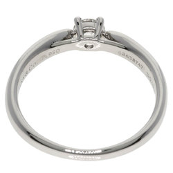 Tiffany Harmony Round Brilliant 1P Diamond Ring, Platinum PT950, Women's, TIFFANY&Co.