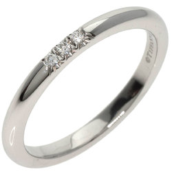 Tiffany Classic Band Forever Diamond Ring, Platinum PT950, Women's, TIFFANY&Co.