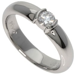 Tiffany & Co. Dots Solitaire Diamond Ring, Platinum PT950, Women's, TIFFANY