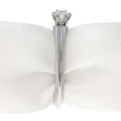 Tiffany Solitaire Knife Edge Diamond Ring, Platinum PT950, Women's, TIFFANY&Co.