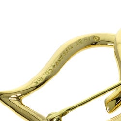 Tiffany Double Leaf Brooch, 18K Yellow Gold, Women's, TIFFANY&Co.