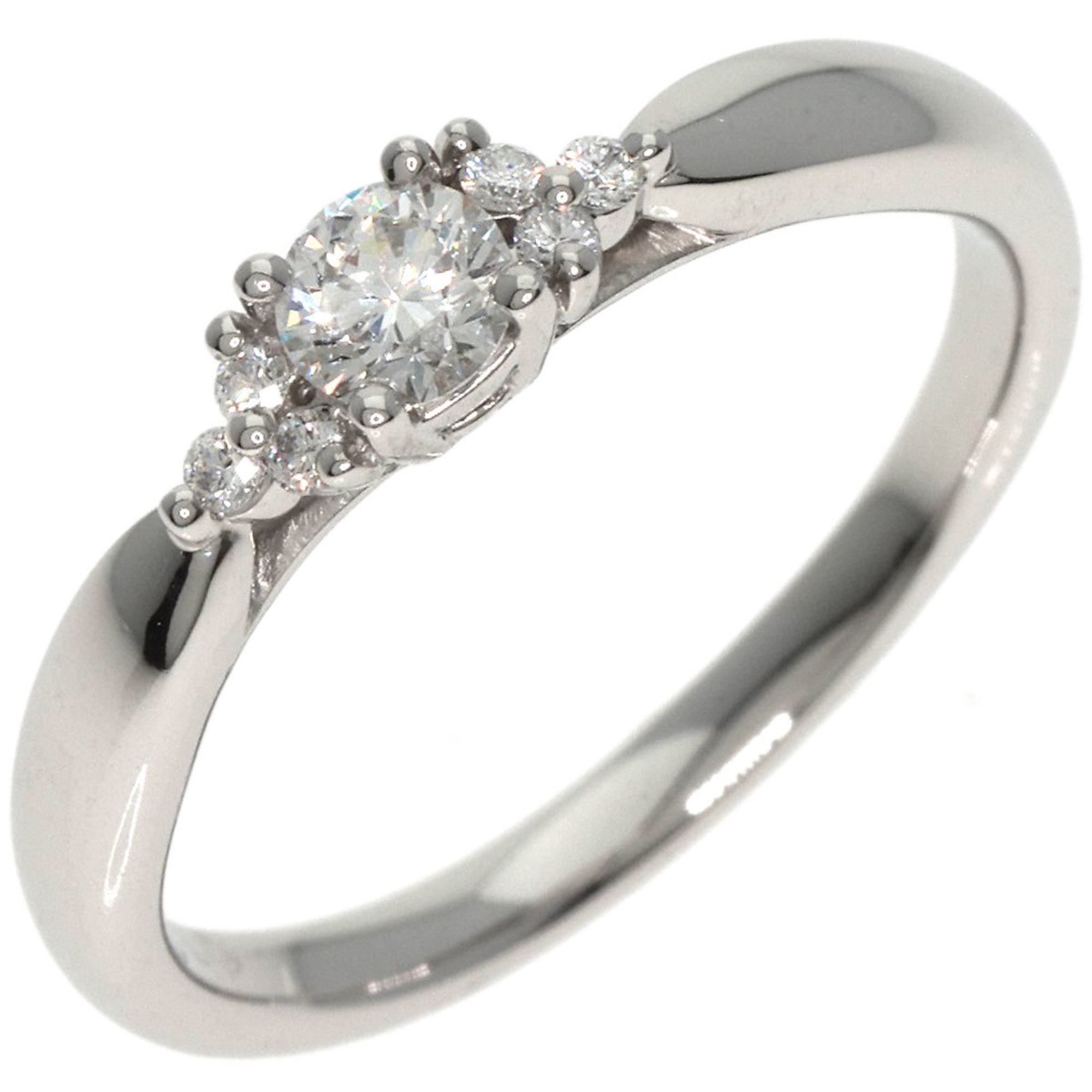 Tiffany & Co. Harmony Cluster Diamond Ring, Platinum PT950, Women's, TIFFANY
