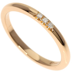 Tiffany & Co. Forever Wedding 3P Diamond Ring, 18K Pink Gold, Women's, TIFFANY