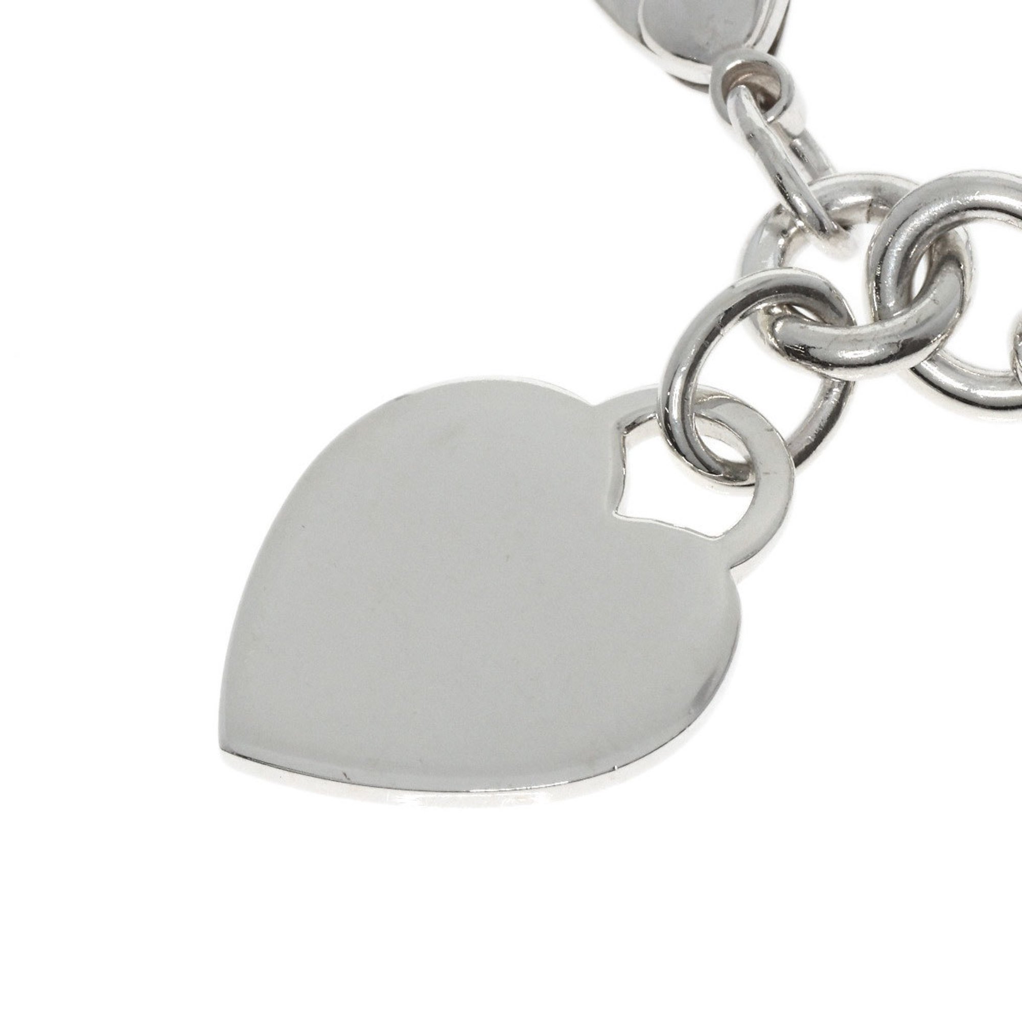 Tiffany Heart Tag Bracelet Silver Women's TIFFANY&Co.