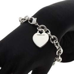 Tiffany Heart Tag Bracelet Silver Women's TIFFANY&Co.