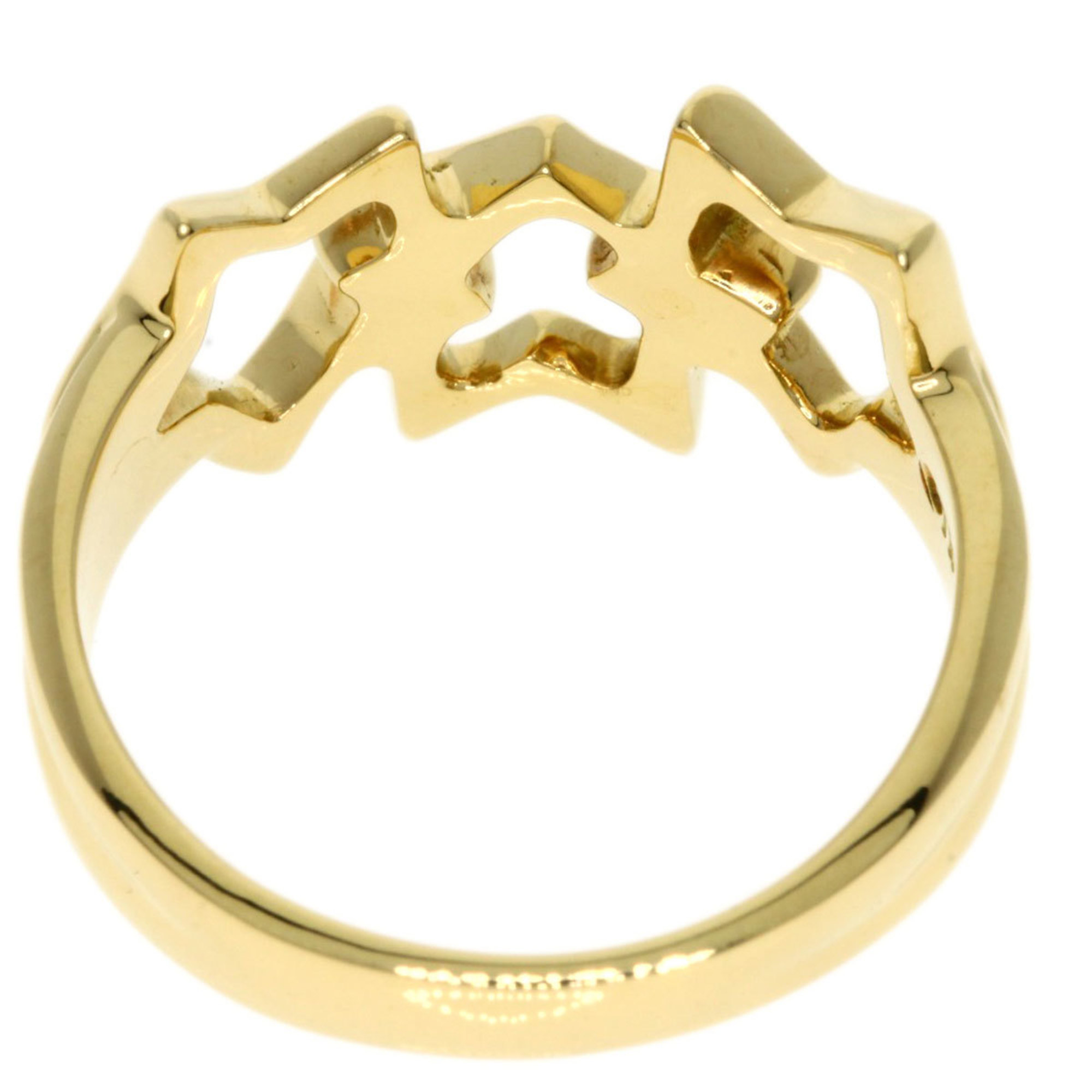 Tiffany & Co. Triple Star Ring, 18K Yellow Gold, Women's, TIFFANY