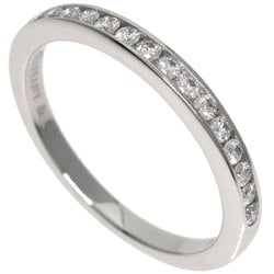 Tiffany Channel Setting Half Eternity Diamond Ring, Platinum PT950, Women's, TIFFANY&Co.
