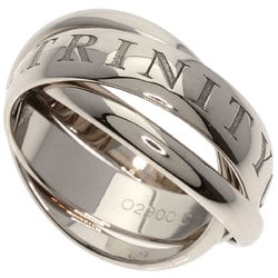Cartier Trinity #55 Ring, 18K White Gold, Women's, CARTIER