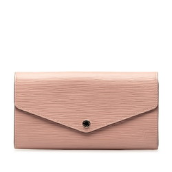 Louis Vuitton Epi Portefeuille Sarah Long Wallet M61216 Rose Ballerine Pink Leather Women's LOUIS VUITTON