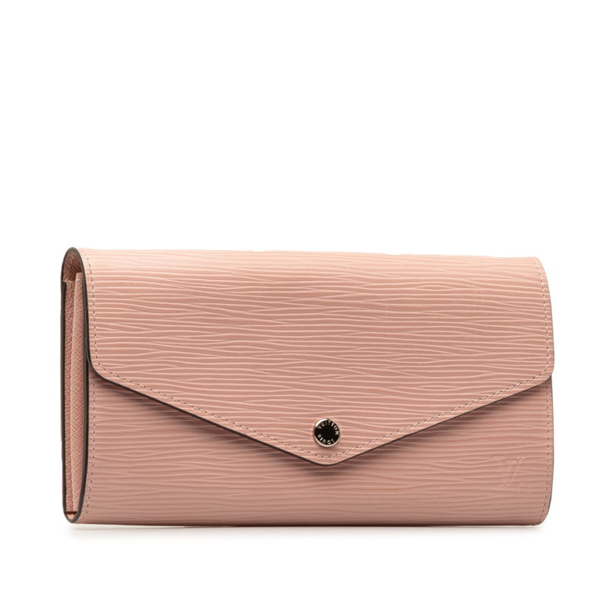 Louis Vuitton Epi Portefeuille Sarah Long Wallet M61216 Rose Ballerine Pink Leather Women's LOUIS VUITTON