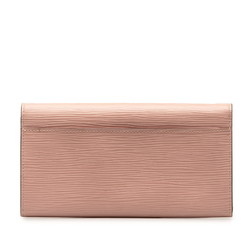 Louis Vuitton Epi Portefeuille Sarah Long Wallet M61216 Rose Ballerine Pink Leather Women's LOUIS VUITTON