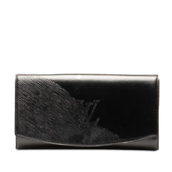 Louis Vuitton Opera Line Aegean Clutch Bag Second M63962 Noir Black Leather Women's LOUIS VUITTON