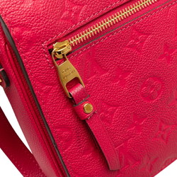 Louis Vuitton Monogram Empreinte Pochette Metis MM Handbag Shoulder Bag M44291 Pink Calfskin Women's LOUIS VUITTON