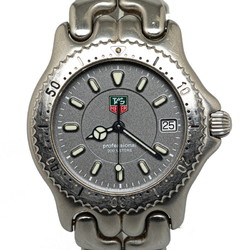 TAG Heuer Cell Professional 200 Watch WG1213-K0 Quartz Grey Dial Stainless Steel Men's HEUER