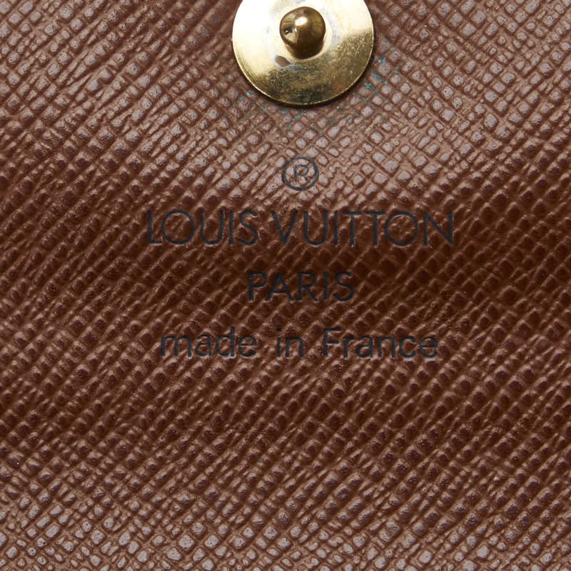 Louis Vuitton Monogram Portefeuille Alexandra Bi-fold Wallet M60047 Brown PVC Women's LOUIS VUITTON