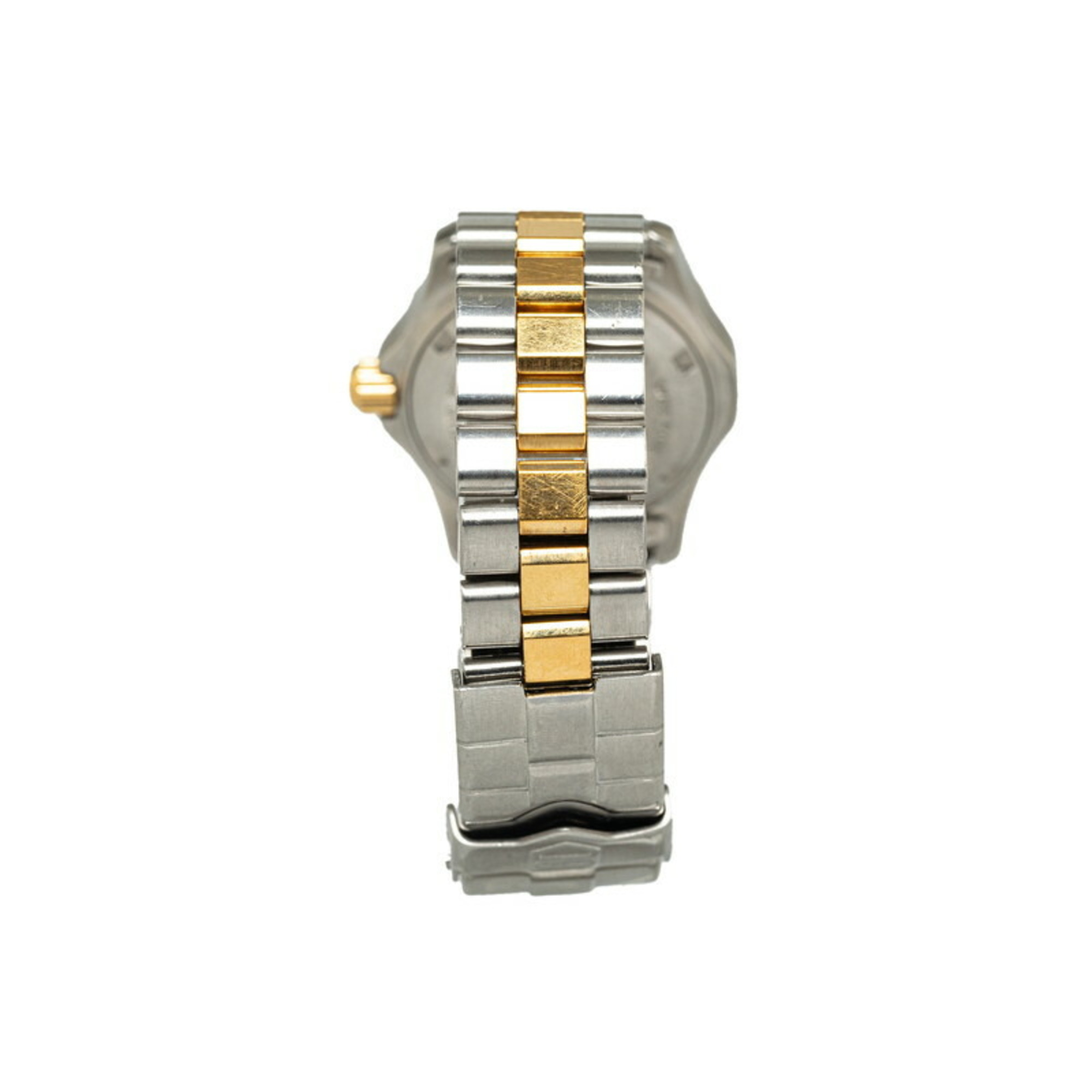 TAG Heuer Professional 200 Watch Quartz Gold Dial Stainless Steel Plated Ladies HEUER