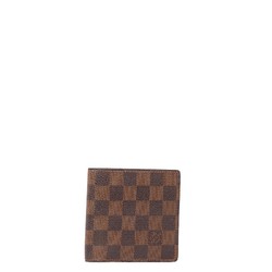 Louis Vuitton Damier Porte Bifold Wallet Carte Credit Monet Compact N61665 Brown PVC Leather Women's LOUIS VUITTON