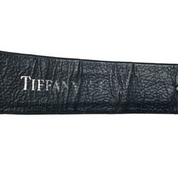 Tiffany Atlas Watch D286.753 Quartz K18 Gold Leather Men's TIFFANY&Co.