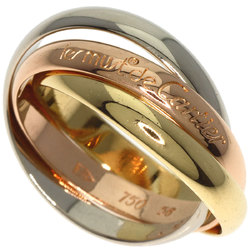 Cartier Trinity #56 Ring, K18 Yellow Gold/K18WG/K18PG, Women's, CARTIER