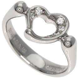 Tiffany Heart Diamond Ring, Platinum PT950, Women's, TIFFANY&Co.