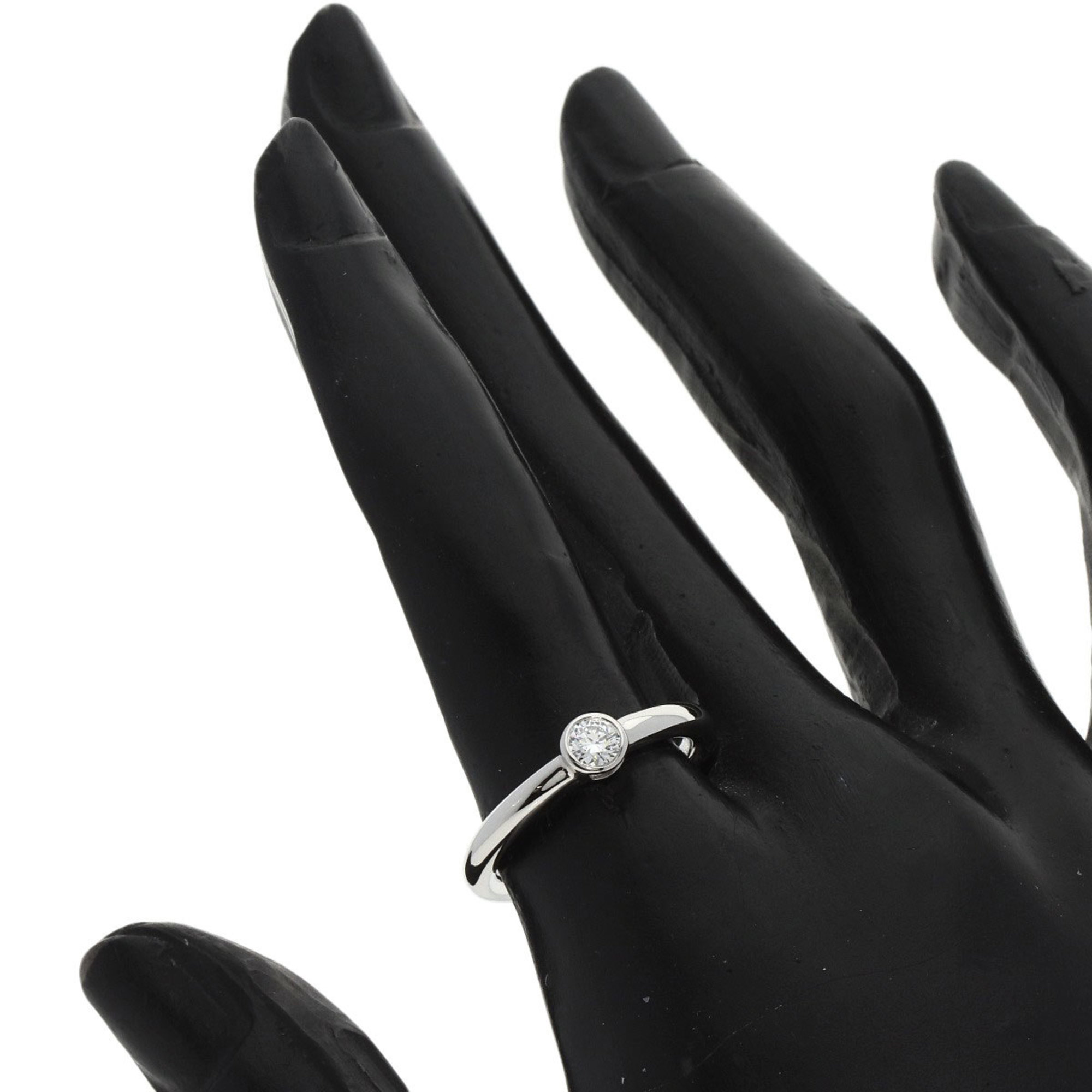Tiffany & Co. Bizet Diamond Ring, Platinum PT950, Women's, TIFFANY