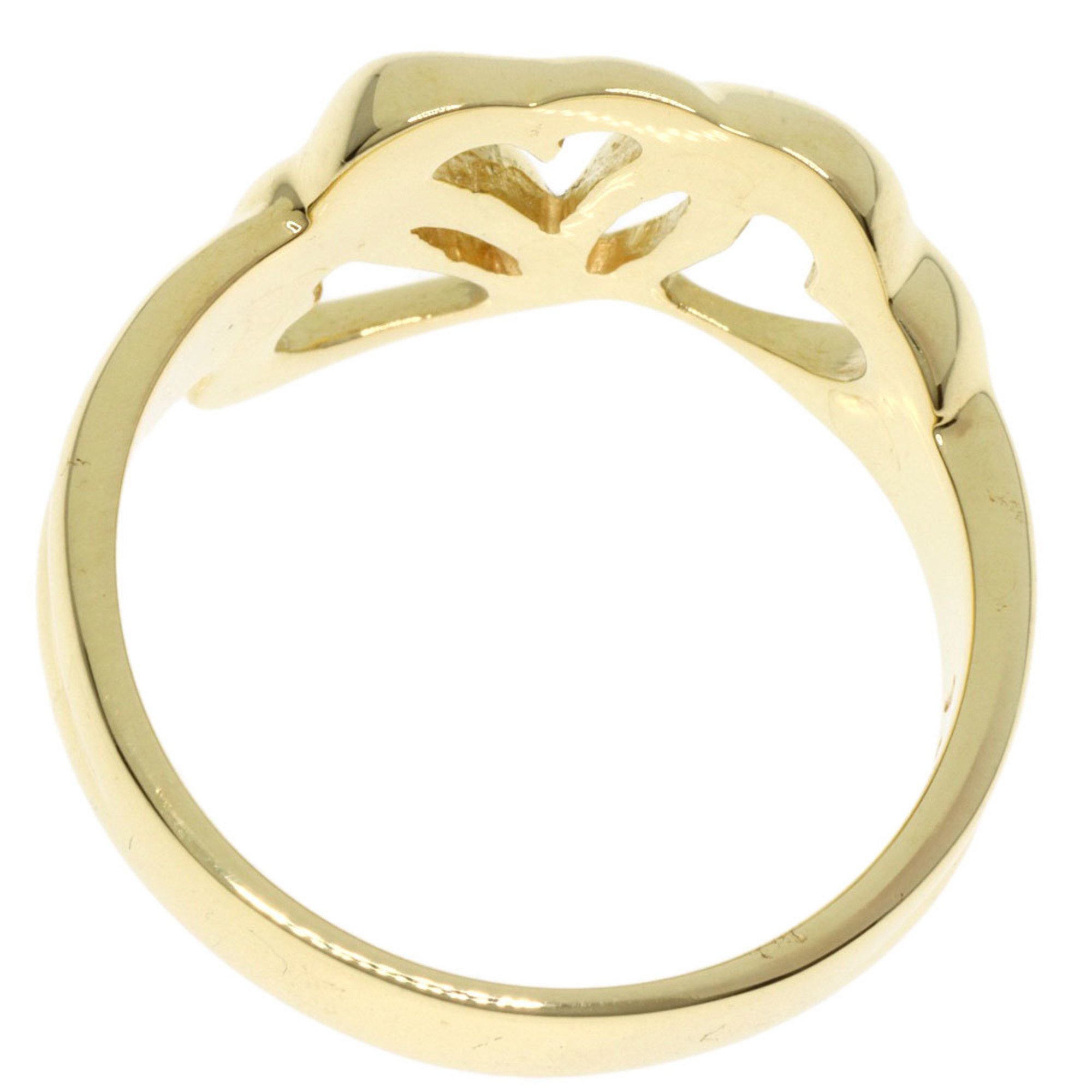 Tiffany & Co. Triple Heart Ring, 18K Yellow Gold, Women's, TIFFANY