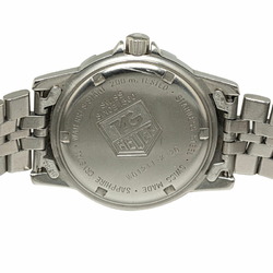 TAG Heuer Professional 200 Watch WD1211-K-20 Quartz Grey Dial Stainless Steel Men's HEUER