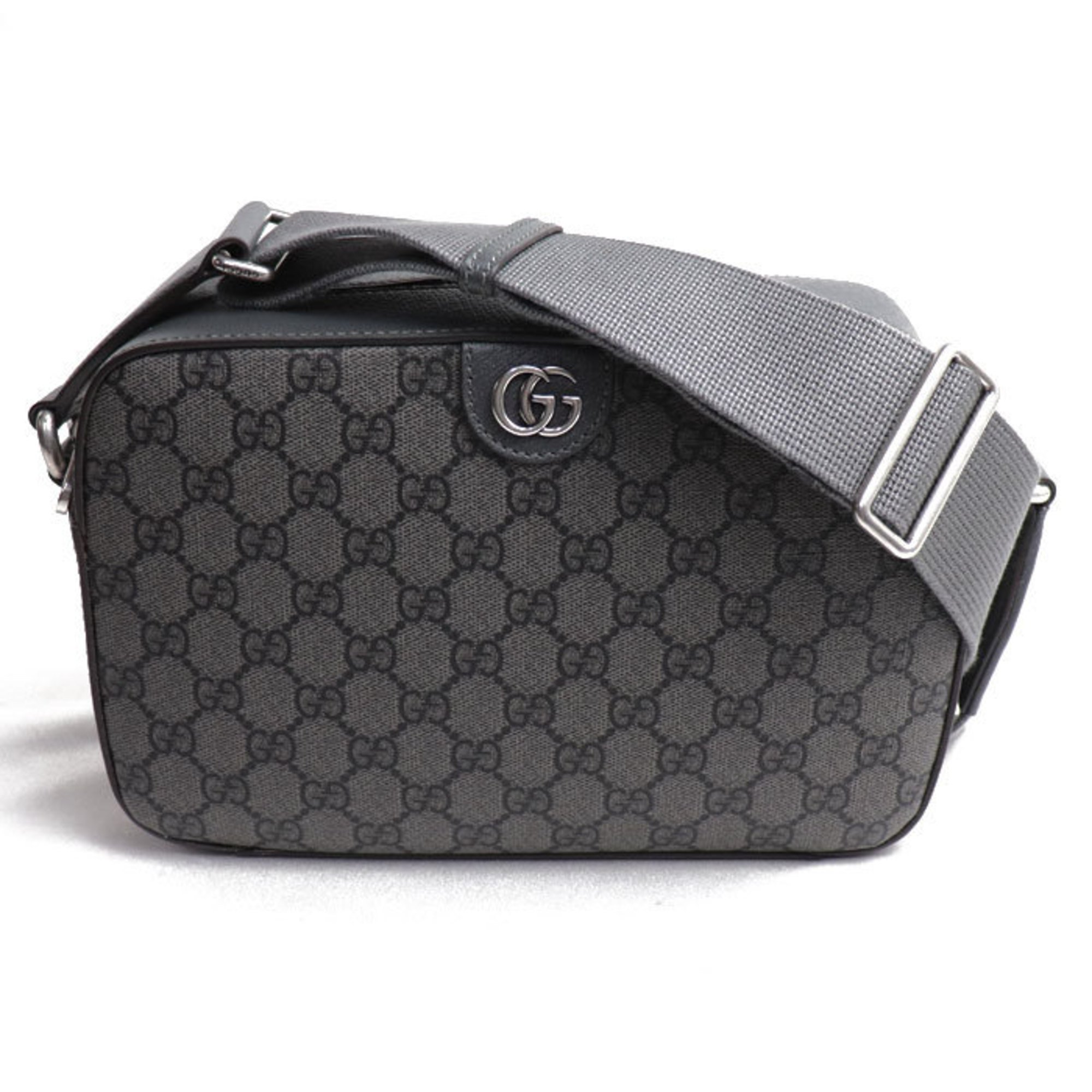 GUCCI Ophidia Medium Shoulder Bag GG Supreme Grey 767190 UULHK 1244 Men's Women's