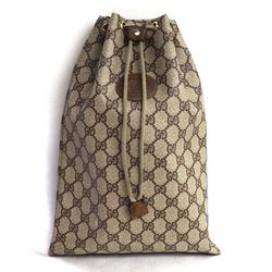 GUCCI Old Gucci GG Pattern Handbag Brown 97.19.303 Women's