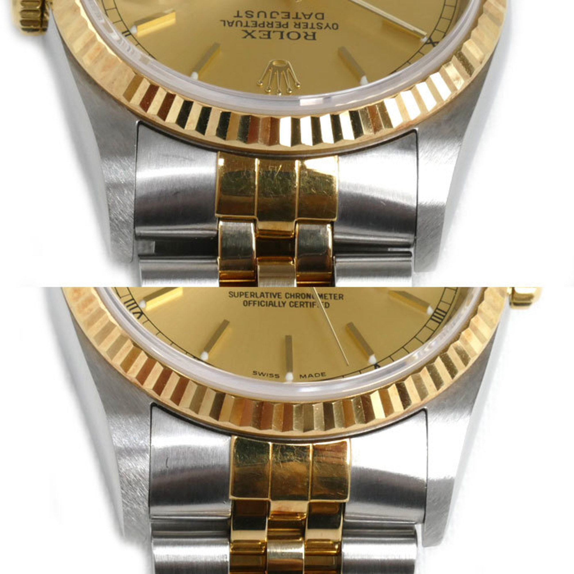 ROLEX Rolex Oyster Perpetual Datejust Watch Automatic Winding 16233 Men's
