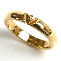 LOUIS VUITTON Louis Vuitton K18YG Yellow Gold Wedding Ring LV Volt Multi Q9O60E 51 3.8g Women's