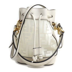 FENDI Montresor Shoulder Bag White 8BS010 Women's