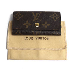 LOUIS VUITTON Louis Vuitton Multicle 4 Key Case Monogram Brown M62631 RA1151 Women's