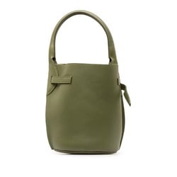 Celine Big Bag Nano Bucket Handbag Shoulder 187243 Khaki Green Leather Women's CELINE