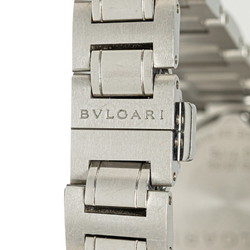 BVLGARI Watch BB23SS Quartz Black Dial Stainless Steel Women's