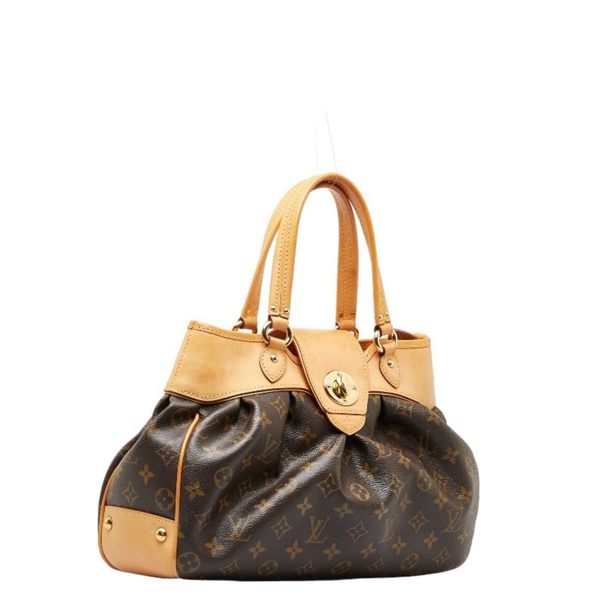 Louis Vuitton Monogram Boetie PM Tote Bag M45715 Brown PVC Leather Women's LOUIS VUITTON