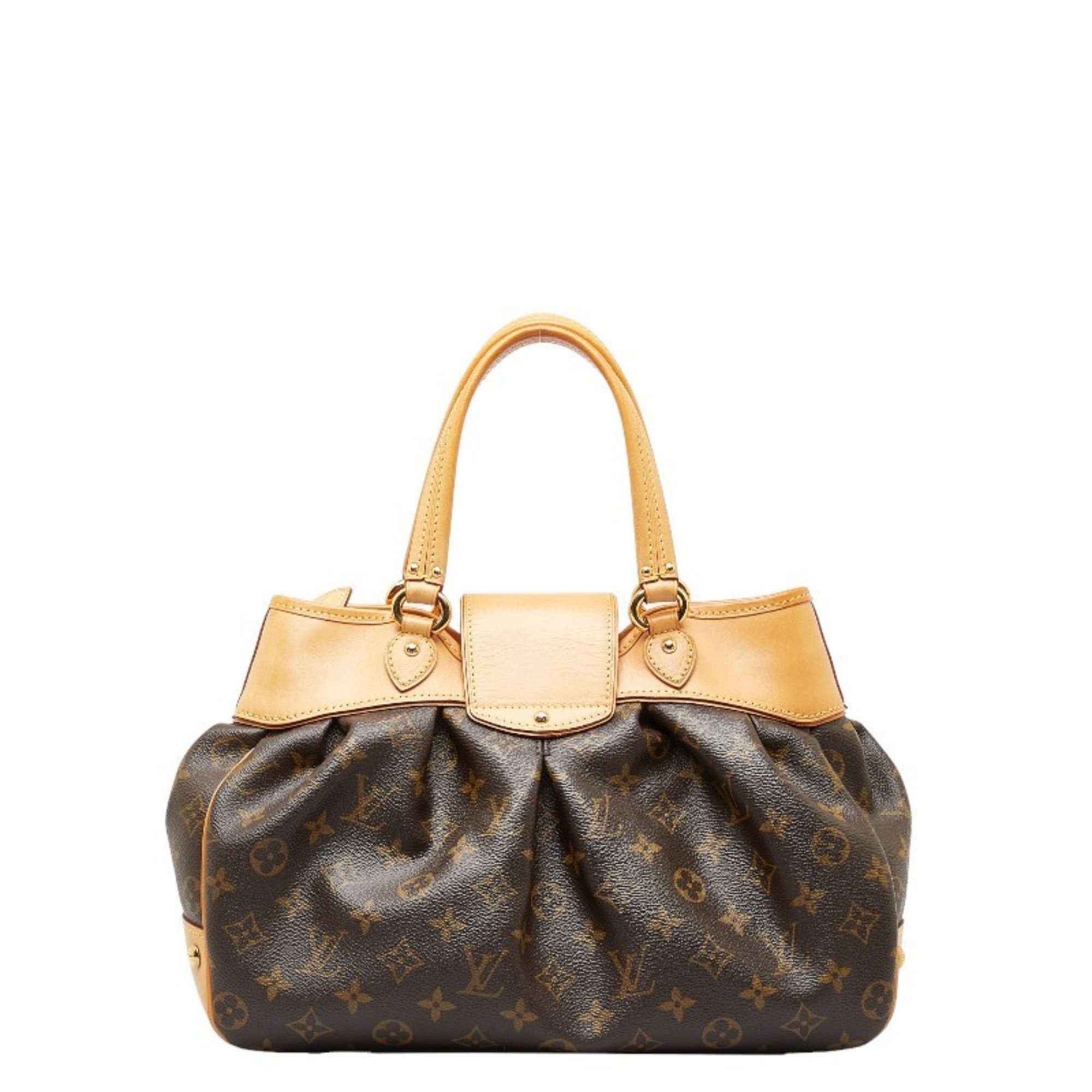 Louis Vuitton Monogram Boetie PM Tote Bag M45715 Brown PVC Leather Women's LOUIS VUITTON