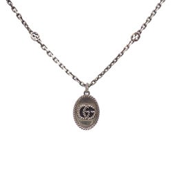 Gucci Double G Necklace for Men, SV925, 25.8g, Silver, 632540
