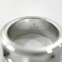 Gucci G-Cut Ring Silver 032661 09840 8106 ec-20220 Size 9 Ag 925 SILVER GUCCI G Women's Retro
