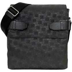 Dunhill Shoulder Bag Black D8 - ec-20251 Leather Flap Men's