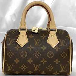 Louis Vuitton 2way Speedy 20 Bandouliere Brown M46222 f-20351 Monogram Canvas Tanned Leather IC Tag Reactive LOUIS VUITTON Boston Shoulder