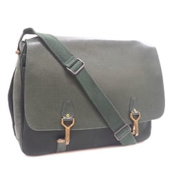 Louis Vuitton Shoulder Bag Taiga Delsue Men's M30164 Episea Green