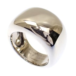 Cartier Nouvelle Vague Ring, K18WG, size 14, 15.3g, 750, 18k white gold, for women, men, and women