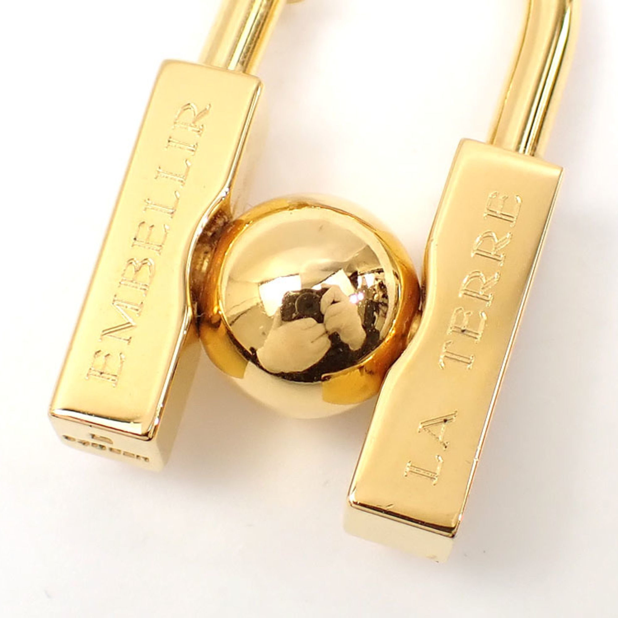 Hermes Padlock Charm Gold GP HERMES Bag In Search of the Unknown Beauty Earth A la decouverte de beaute du Monde Women's Men's Unisex