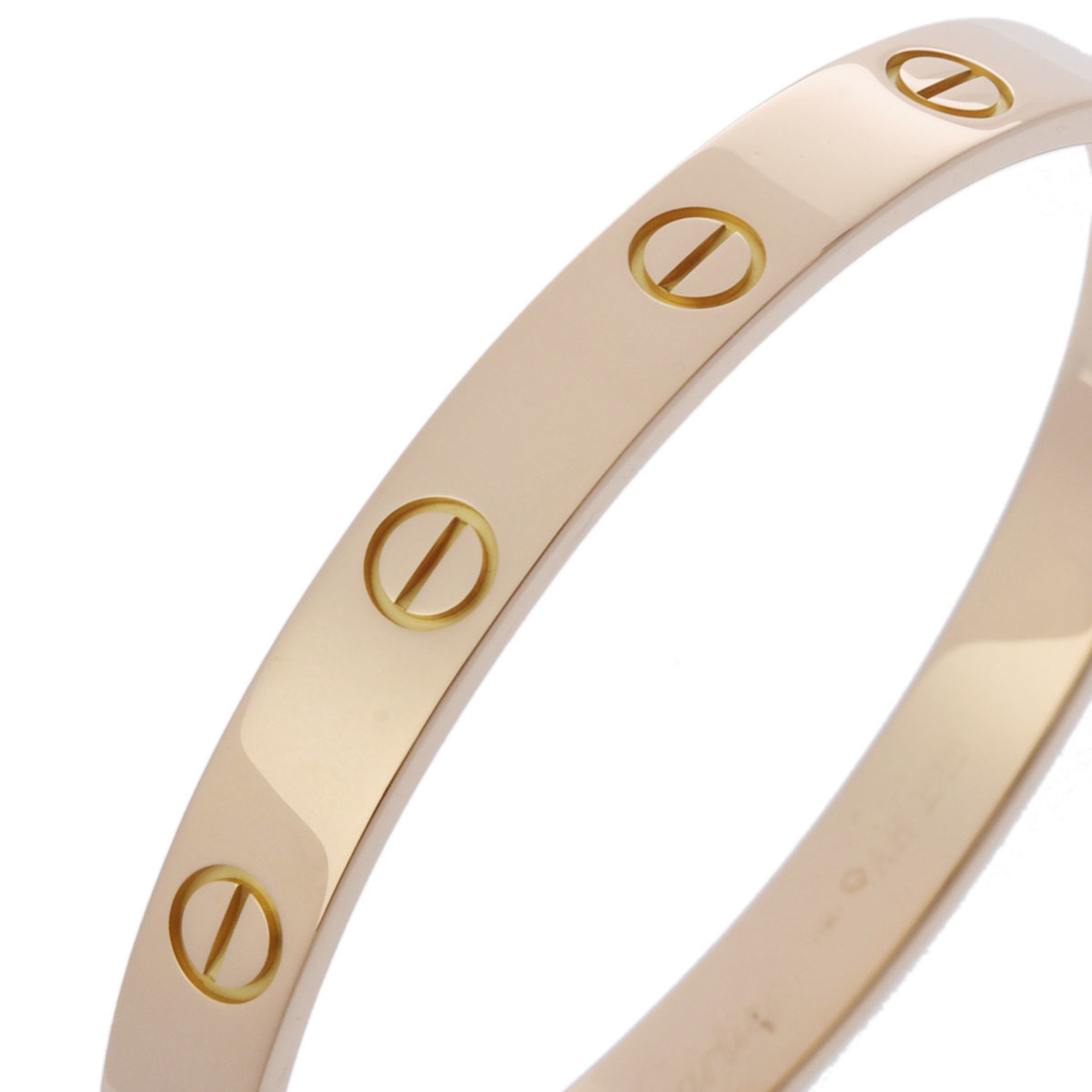 CARTIER Love Bracelet #16 - Women's K18 Yellow Gold